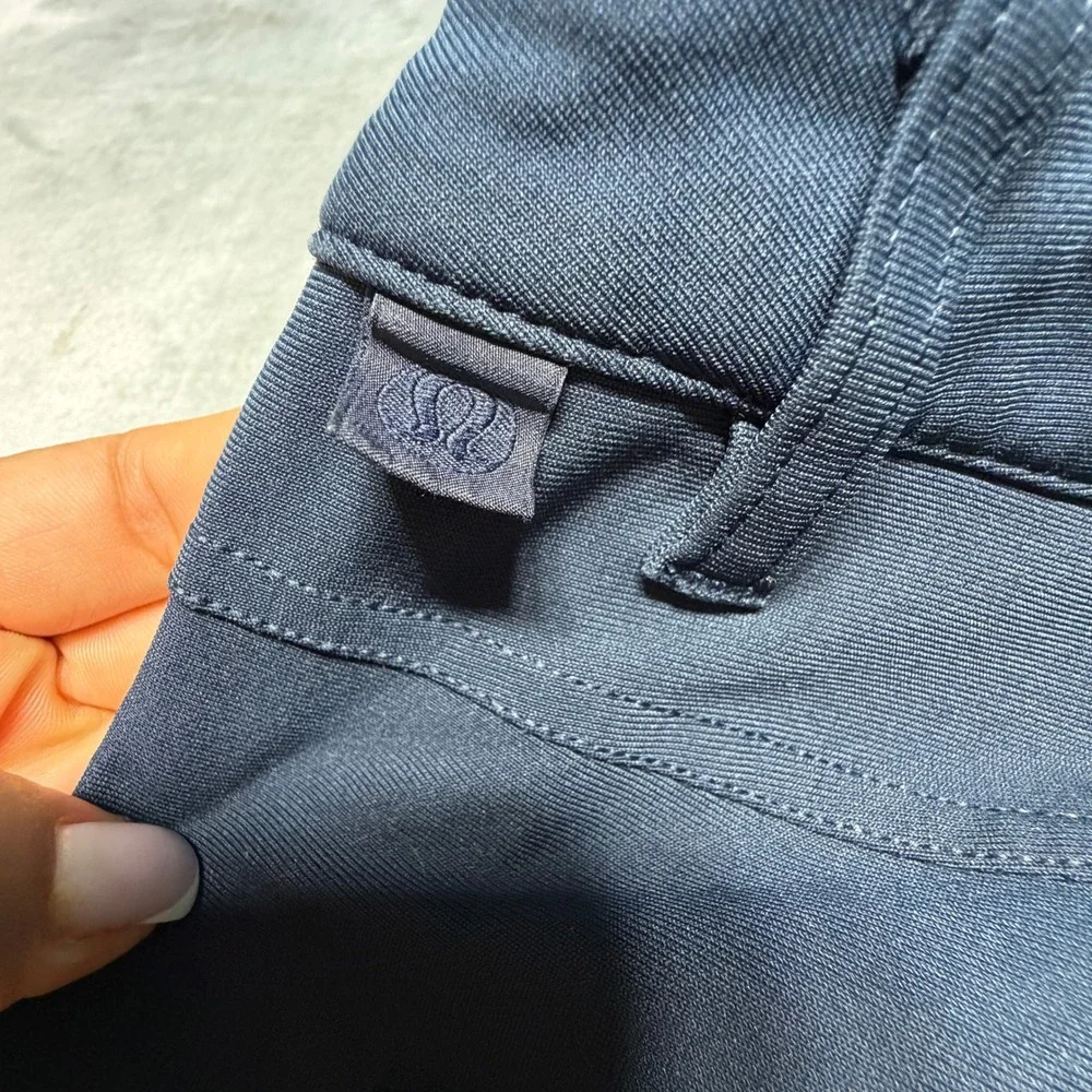Lululemon ABC Pant Classic-Fit Warpstreme Navy Blue Mens 33 Athletic